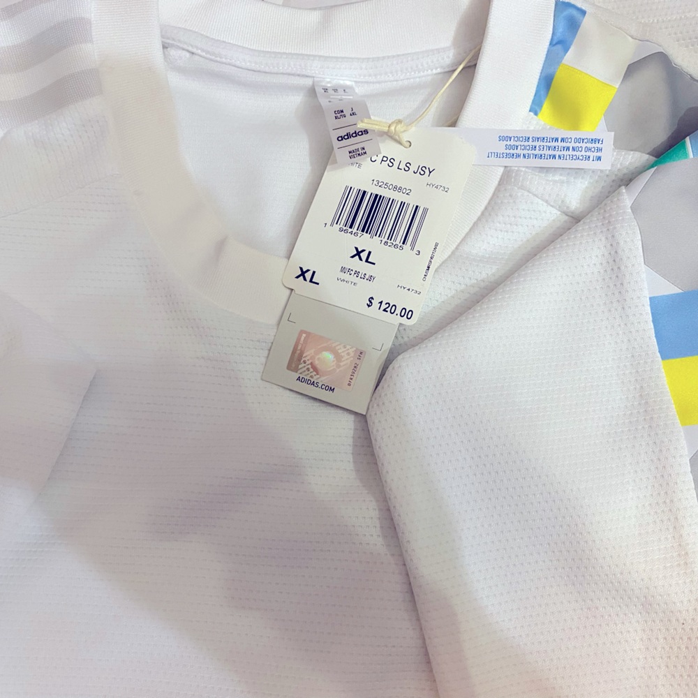 🏴󠁧󠁢󠁥󠁮󠁧󠁿 Manchester United x Peter Saville Long Sleeve Adidas Jersey. - Picture 6 of 13